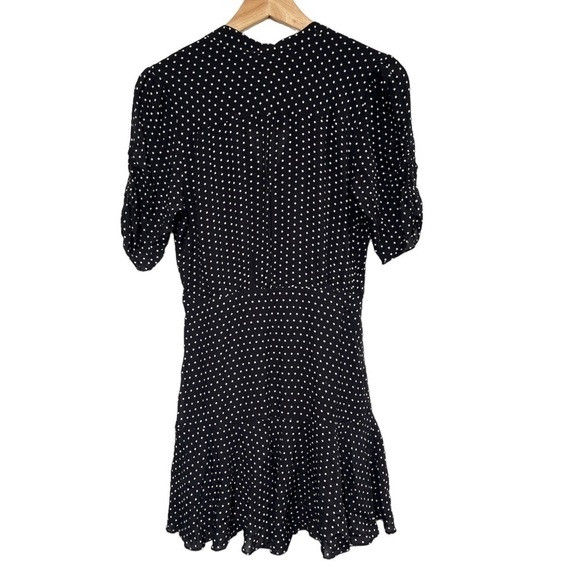 Free People Pippa short sleeve polka dot mini dress - size XS - Picture 6 of 10